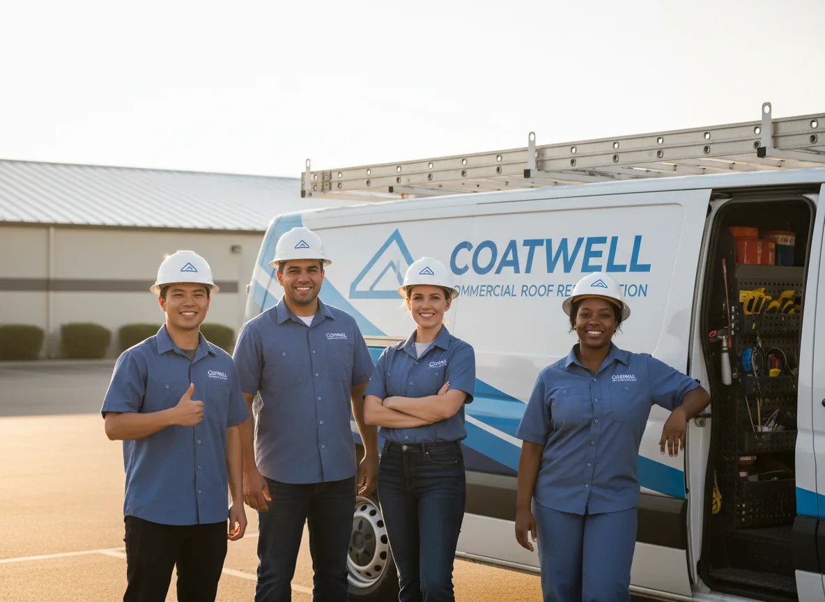 Commercial roof coating company in Chloe, WV